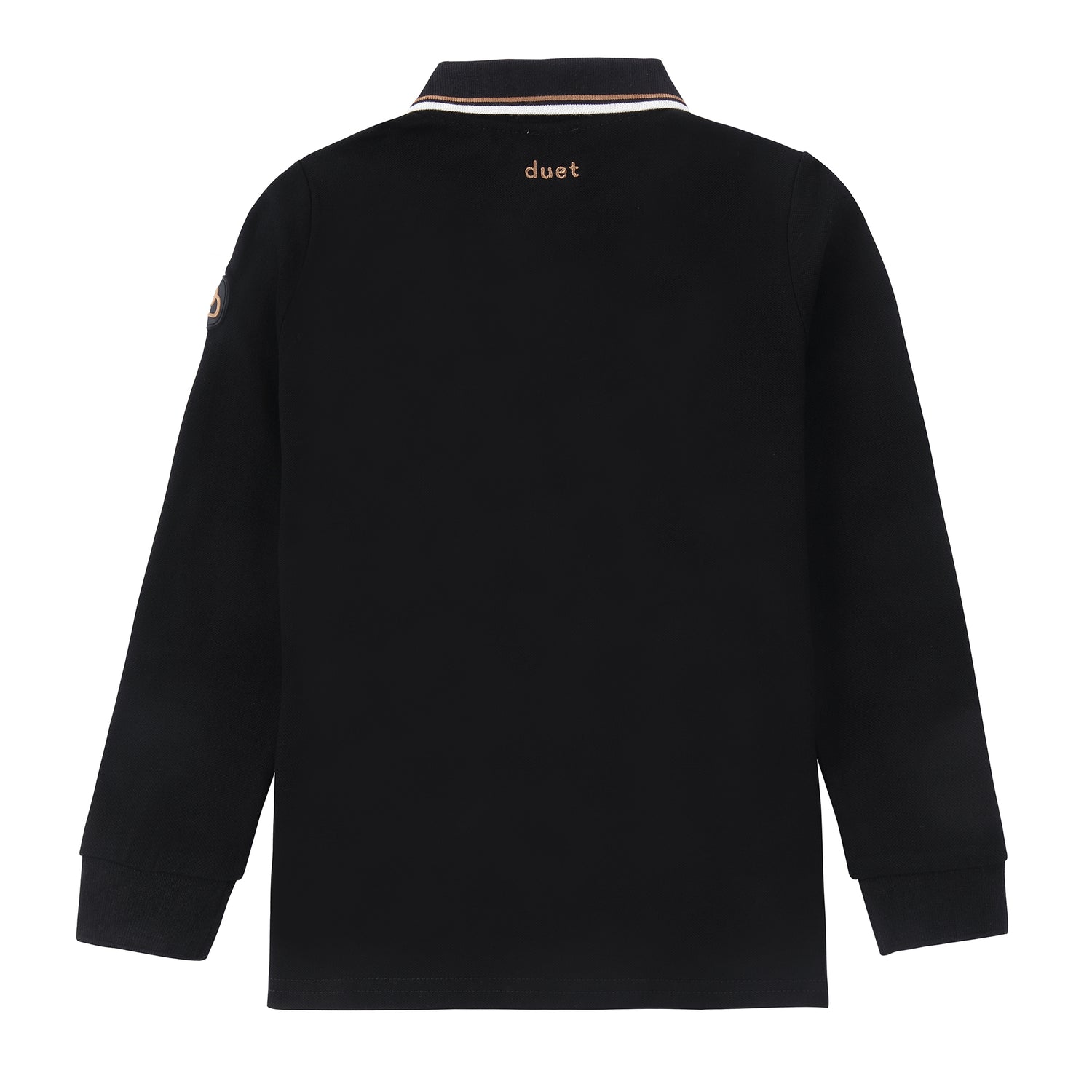 Duet Black &amp; Tan Polo