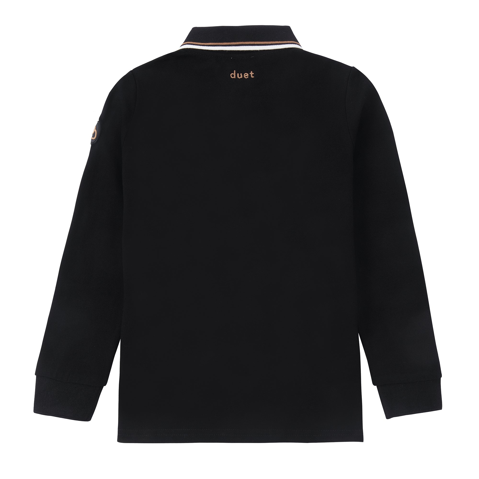 Duet Black &amp; Tan Polo