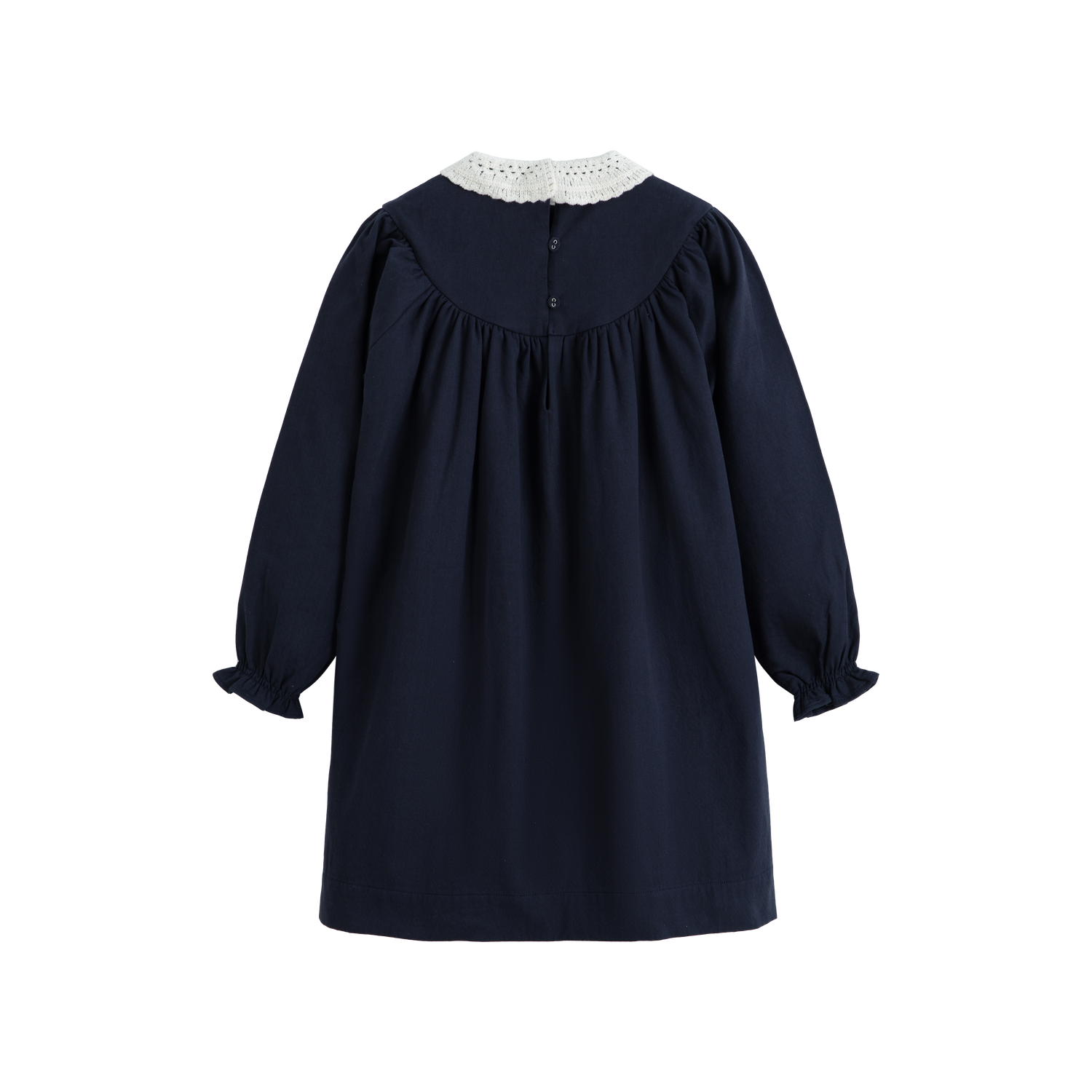 Cera Una Volta Girls Navy Blue Kaya Dress