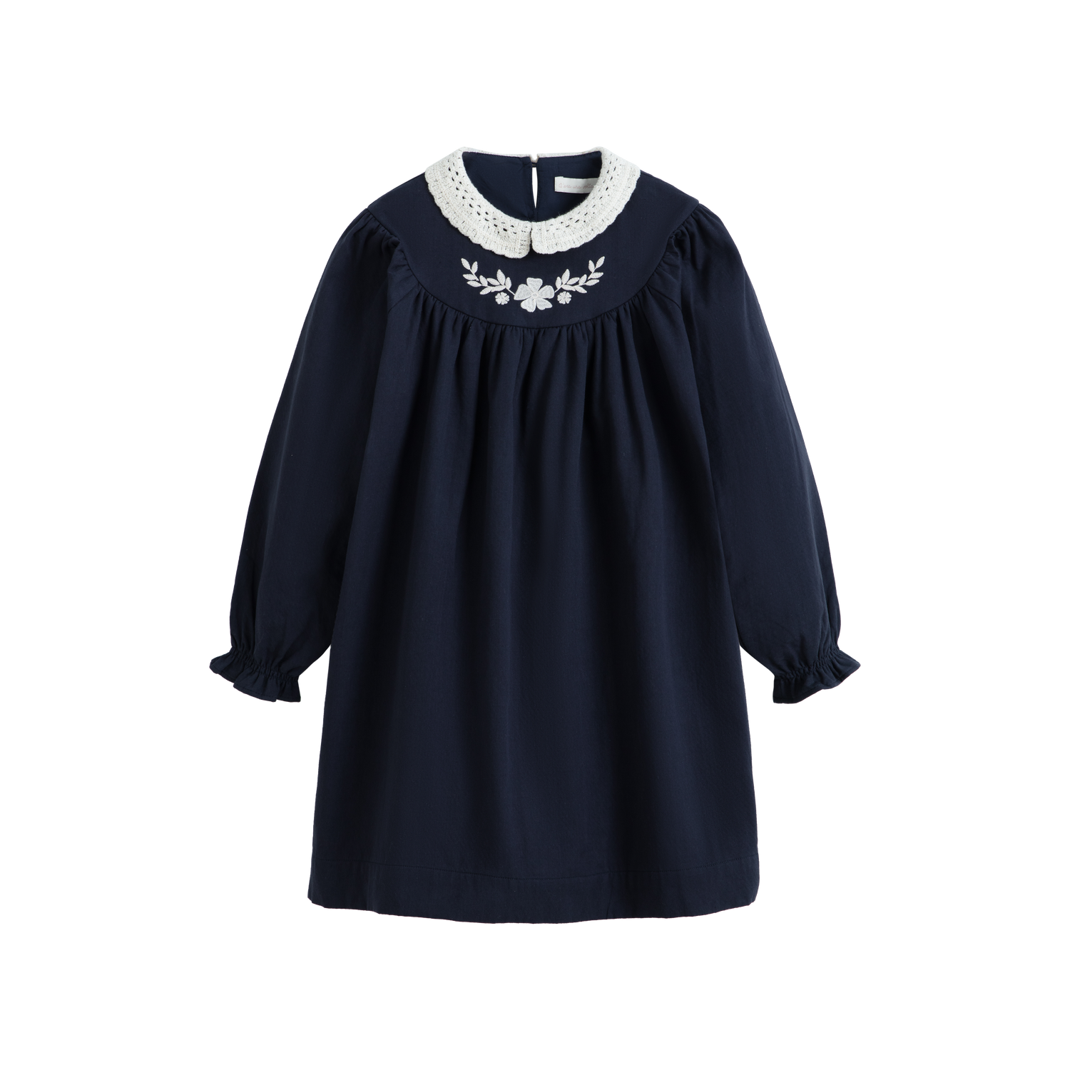 Cera Una Volta Girls Navy Blue Kaya Dress