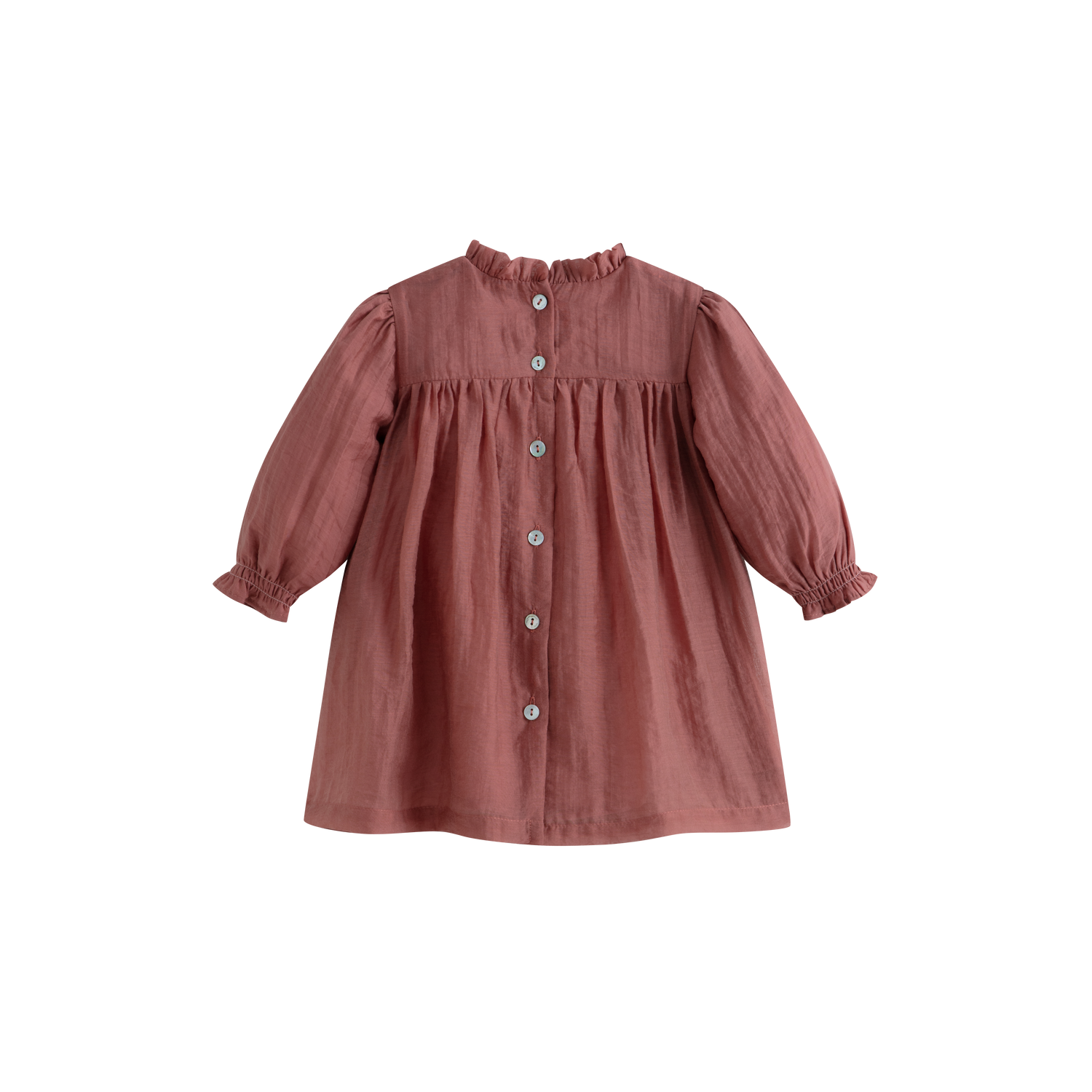 Cera Una Volta Baby Terracotta Mara Dress
