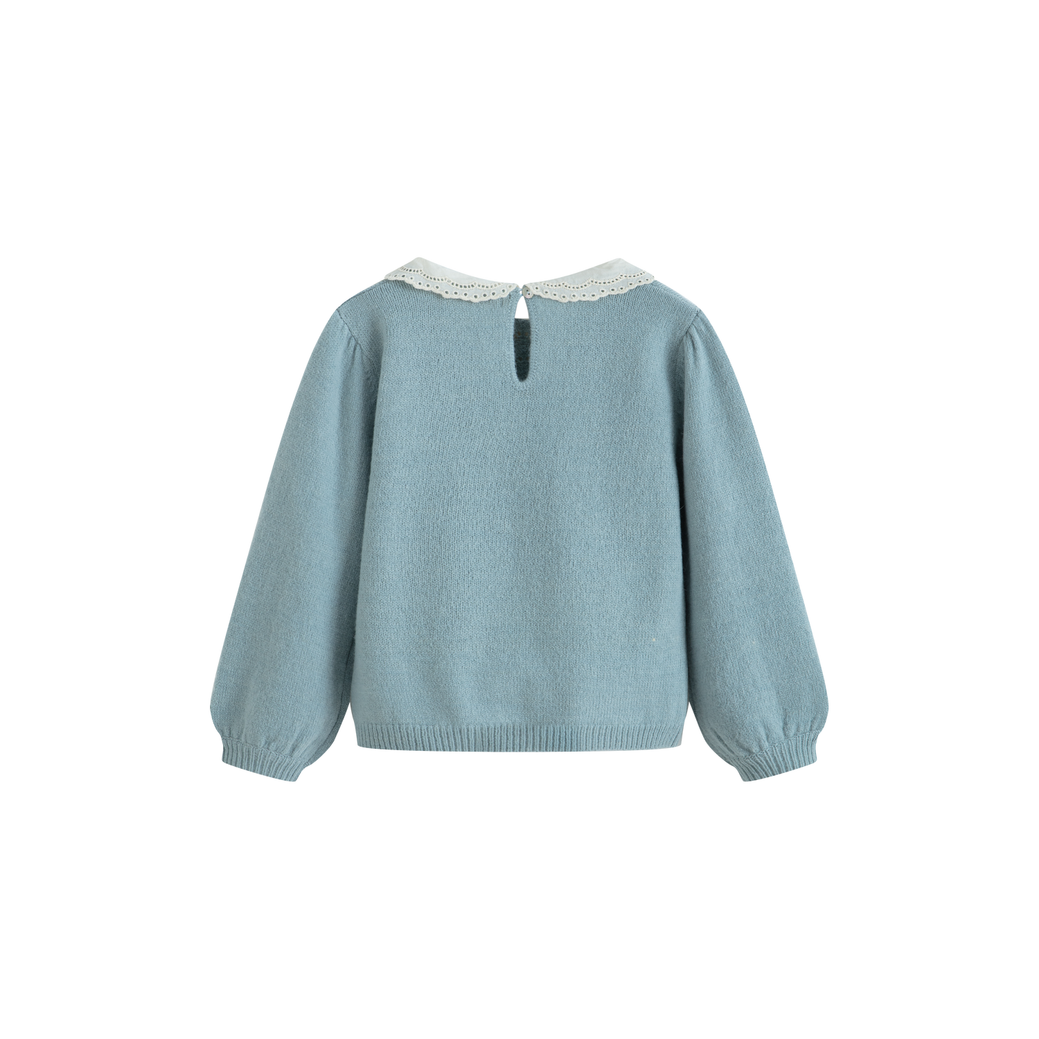 Cera Una Volta Girls Dusty Blue Selene Pullover