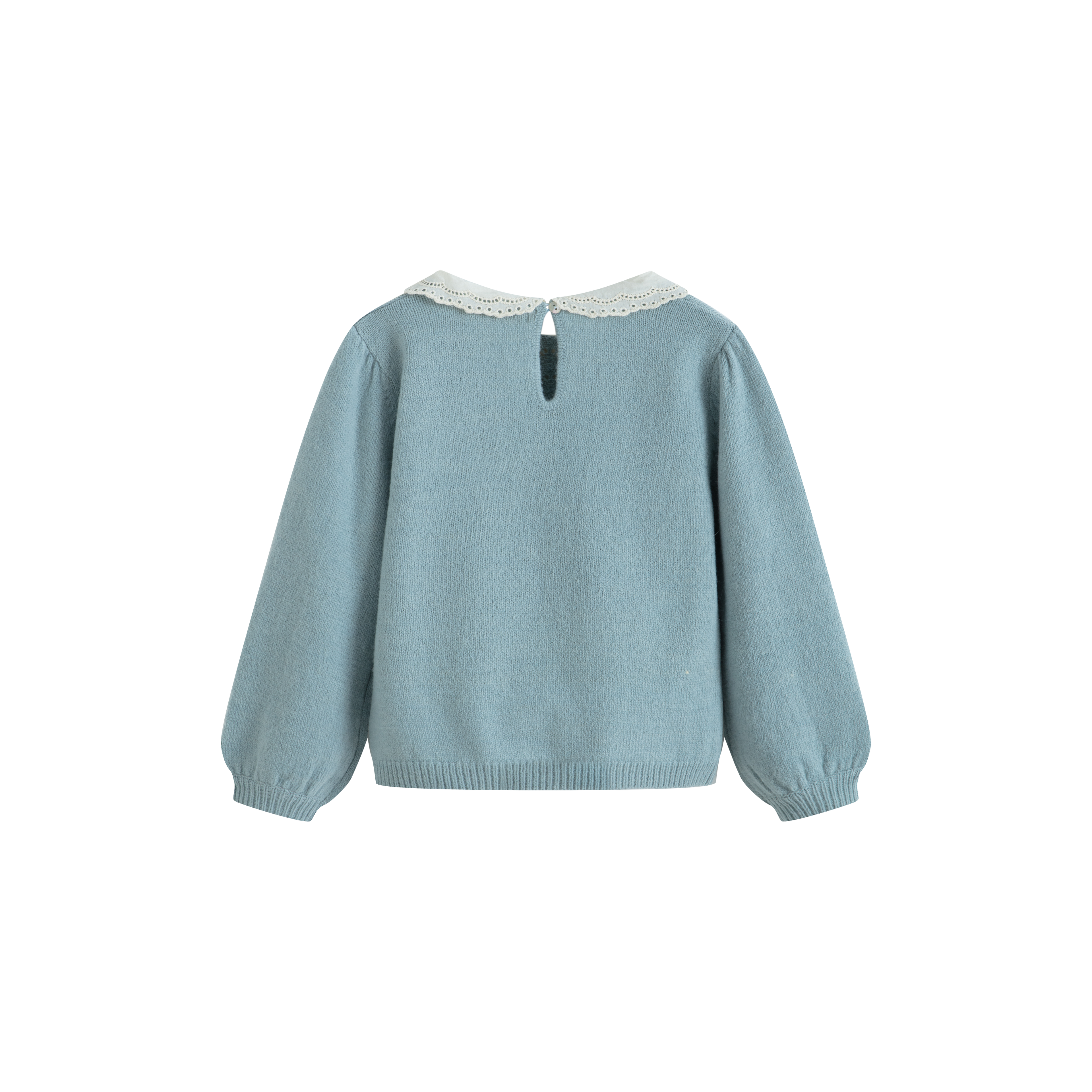 Cera Una Volta Girls Dusty Blue Selene Pullover