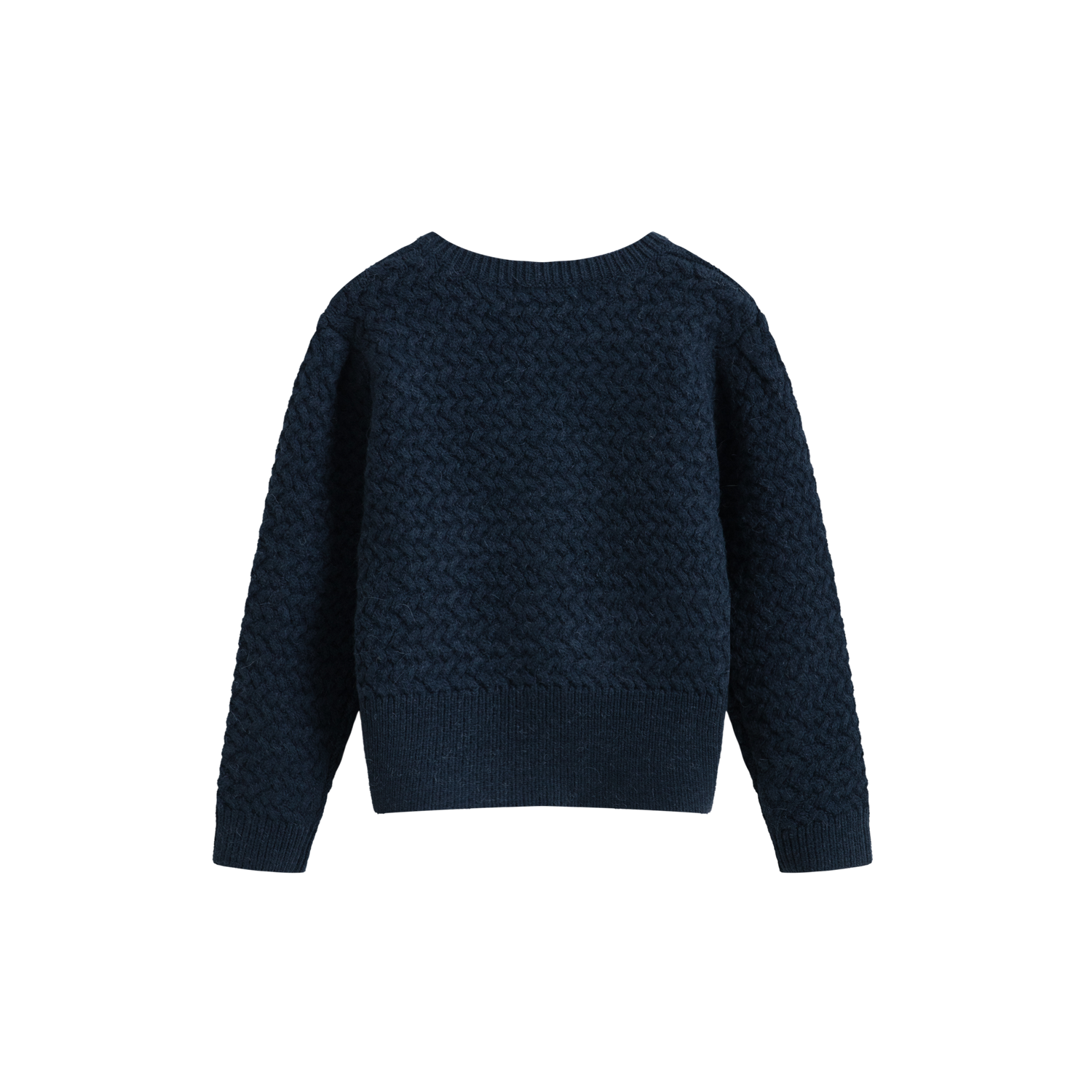 Cera Una Volta Girls Navy Blue Stefania Pullover