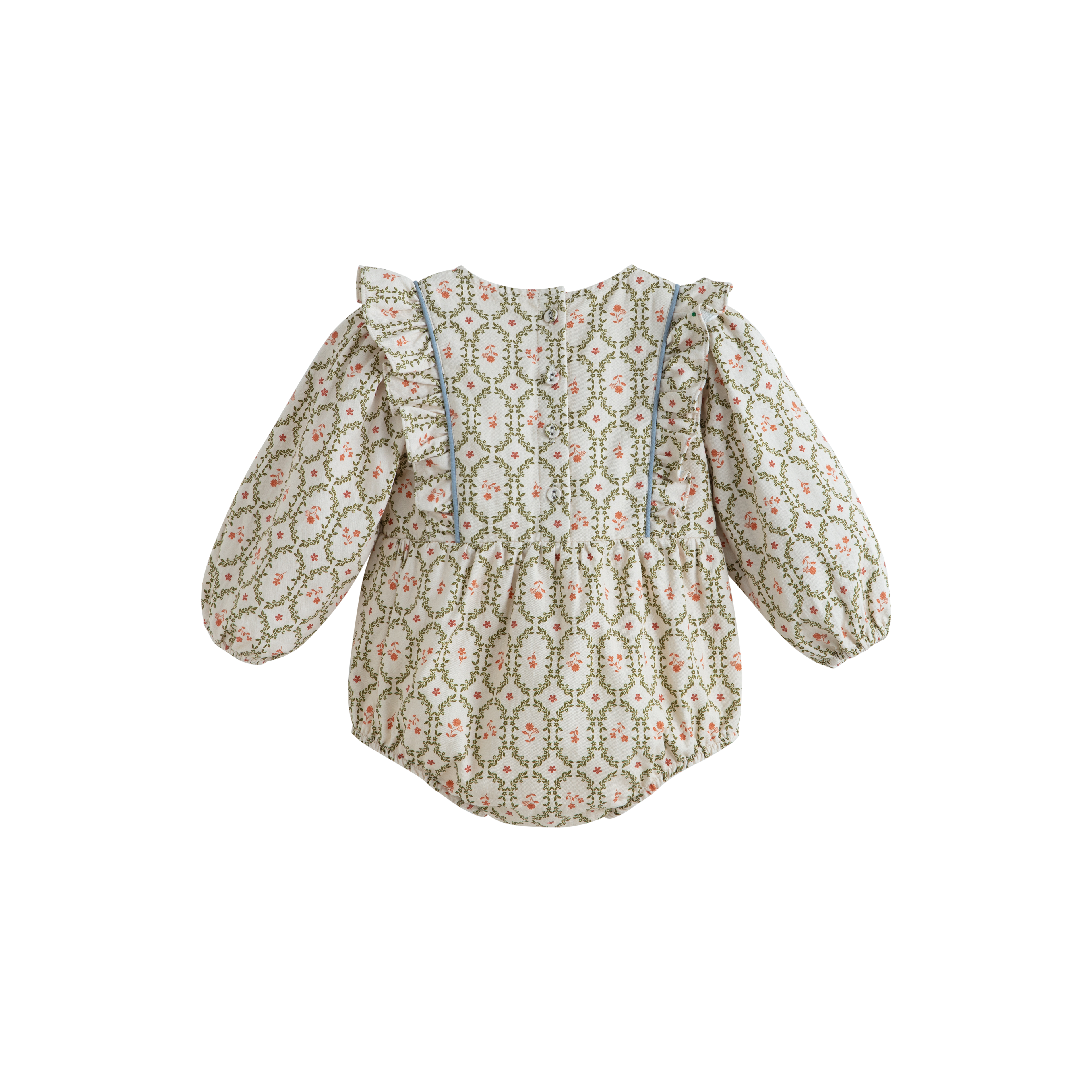 Cera Una Volta Baby Cream Sage Nina Romper