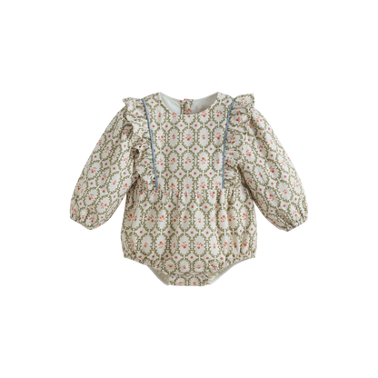 Cera Una Volta Baby Cream Sage Nina Romper