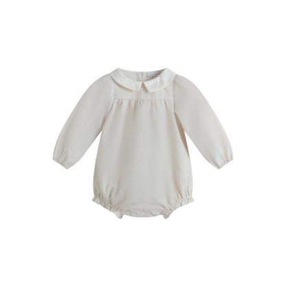 Cera Una Volta Baby Cream Antonella Romper