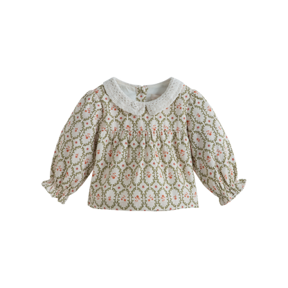 Cera Una Volta Baby Cream Sage Franca Shirt