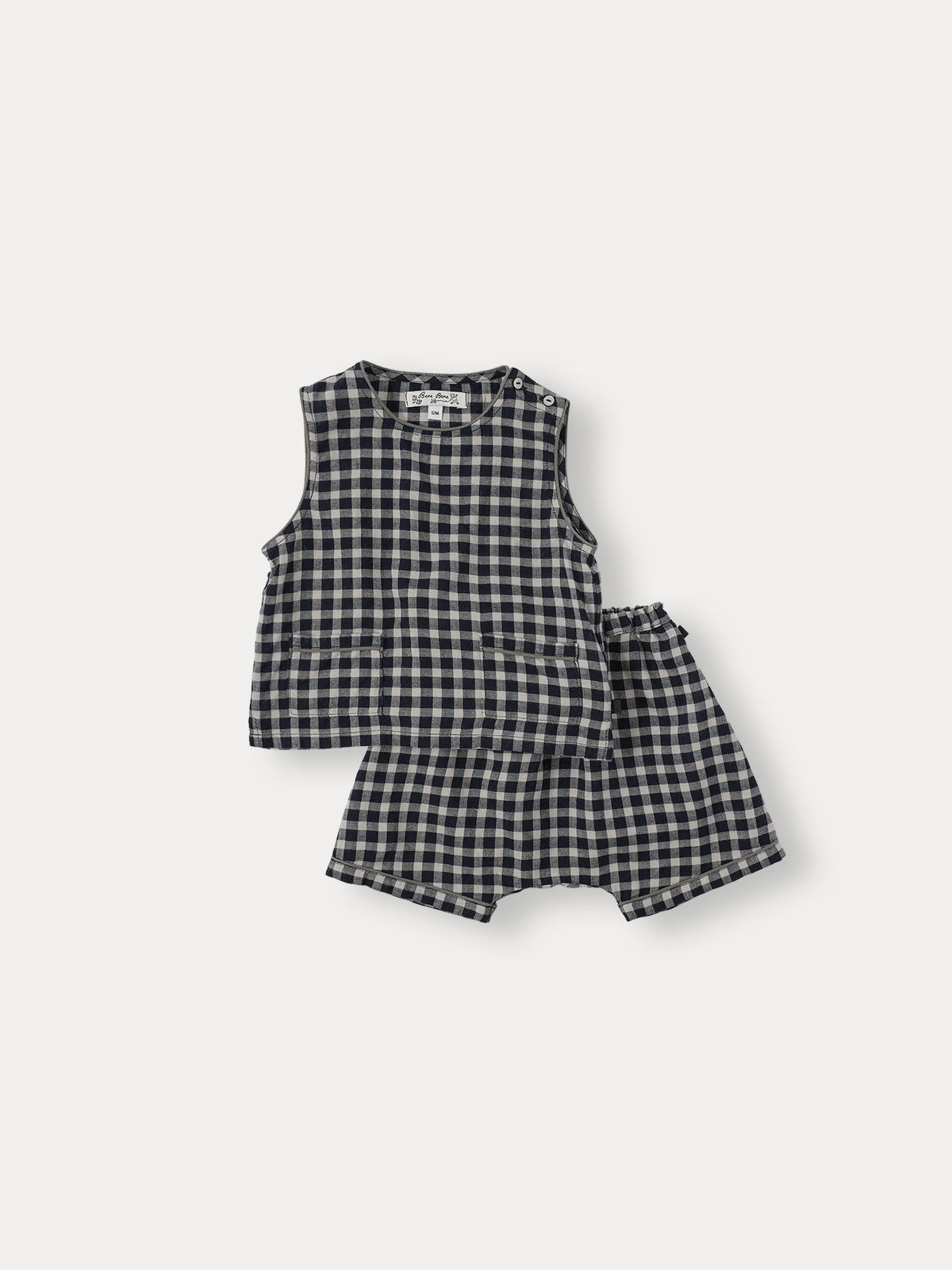 Bene Bene Baby Dou Check Baby Set