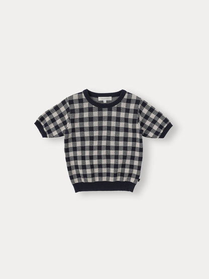 Bene Bene Bene Check Half Knit