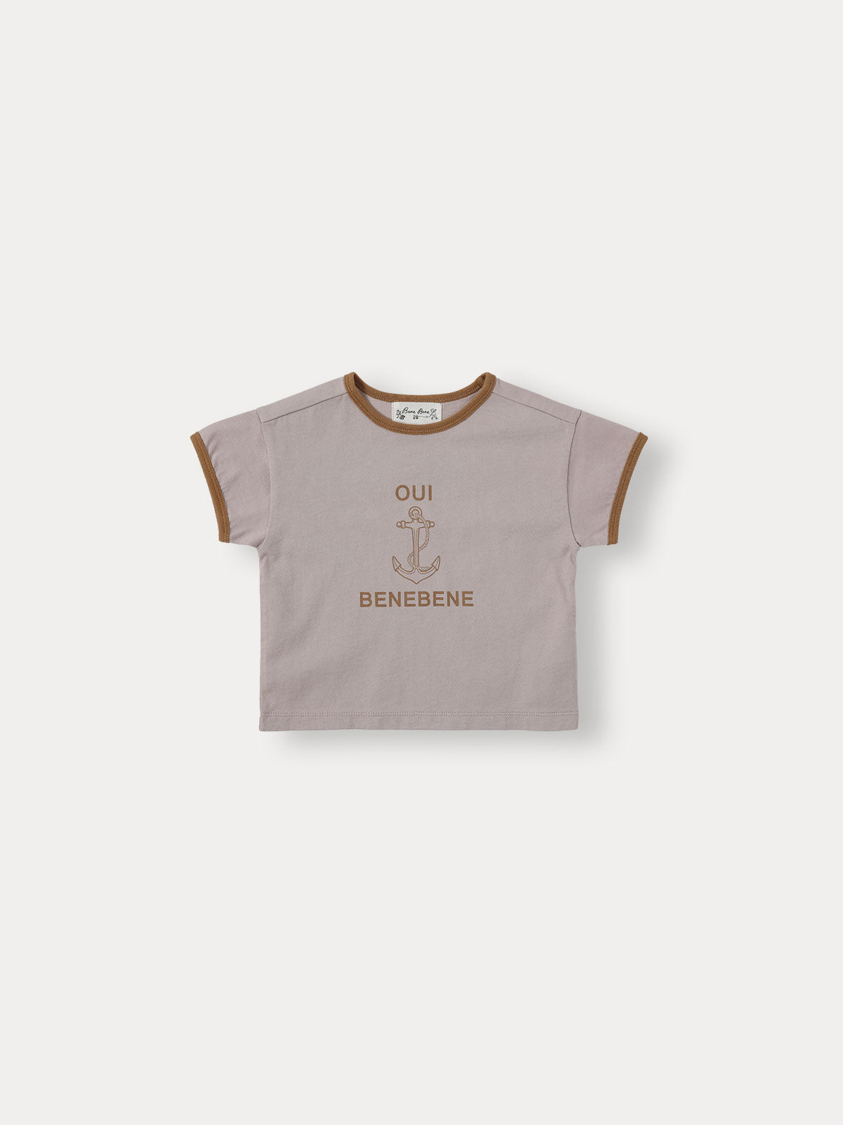 Bene Bene Baby Lavender Marine Lining Half T-Shirt