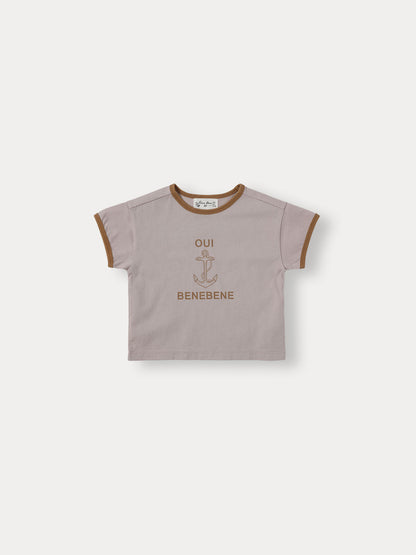 Bene Bene Baby Lavender Marine Lining Half T-Shirt