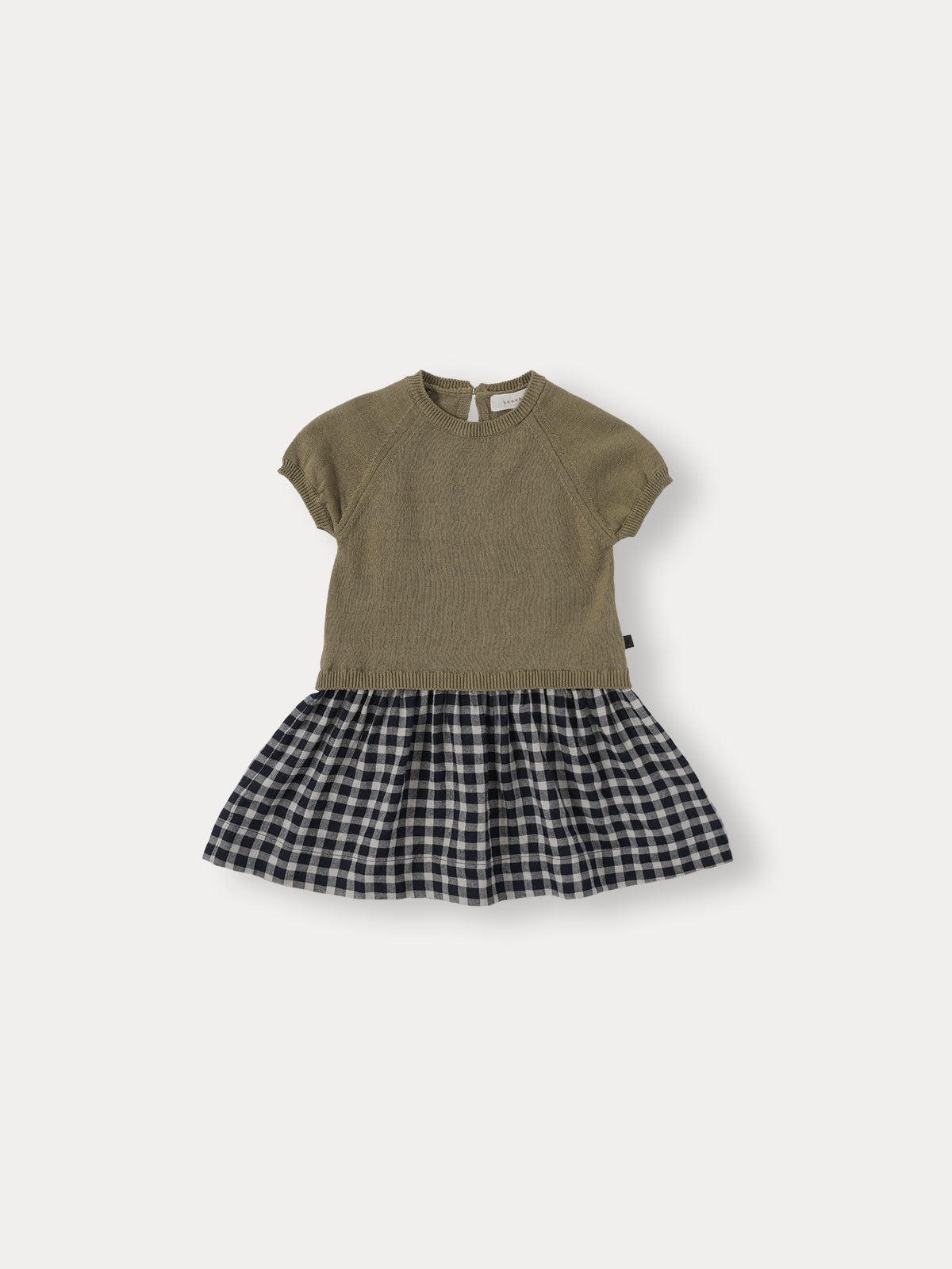 Bene Bene Baby Dou Check Knit Dress