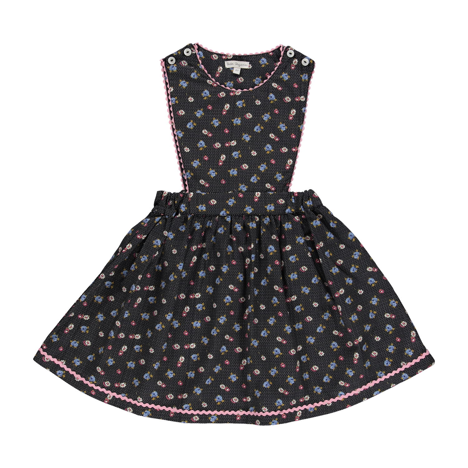Bebe Organic Girls Anna Apron Dress