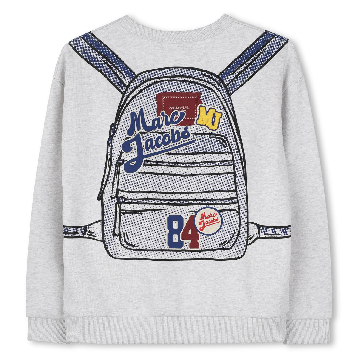 Little Marc Jacobs Boys Light Heather Gray Sweatshirt