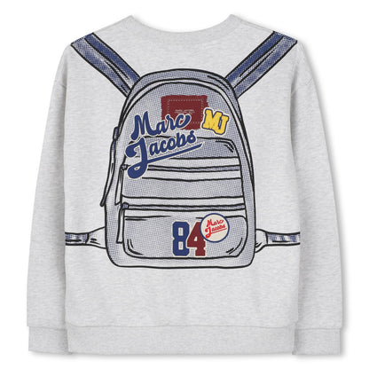 Little Marc Jacobs Boys Light Heather Gray Sweatshirt