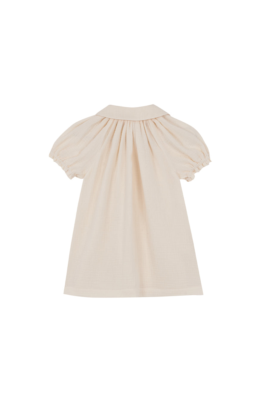 Birinit Ivory Embroidered Blouse