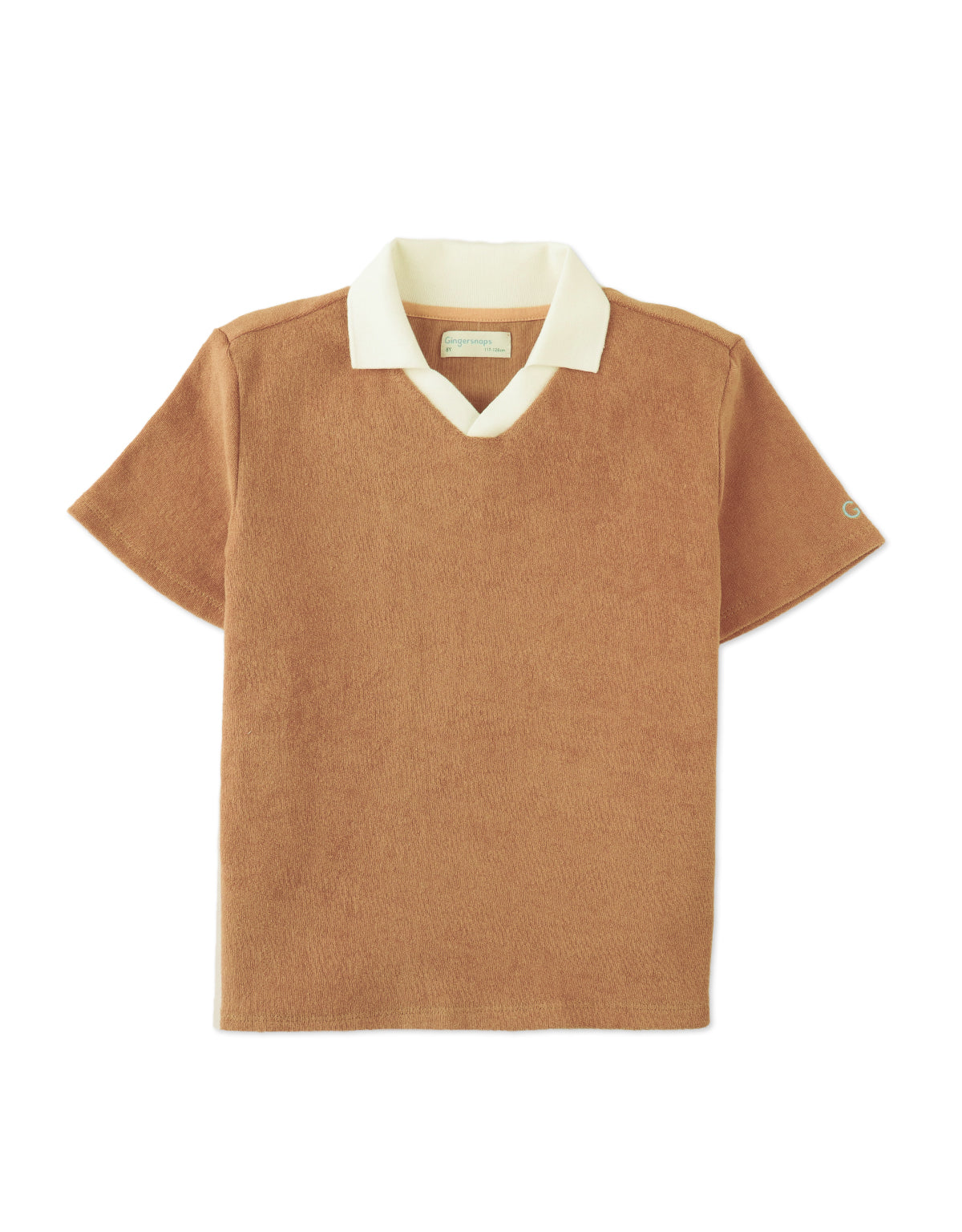 Gingersnaps Damian Towel Terry Polo Shirt