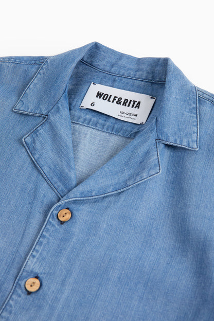 Wolf &amp; Rita Woven Lazuli Shirt 2