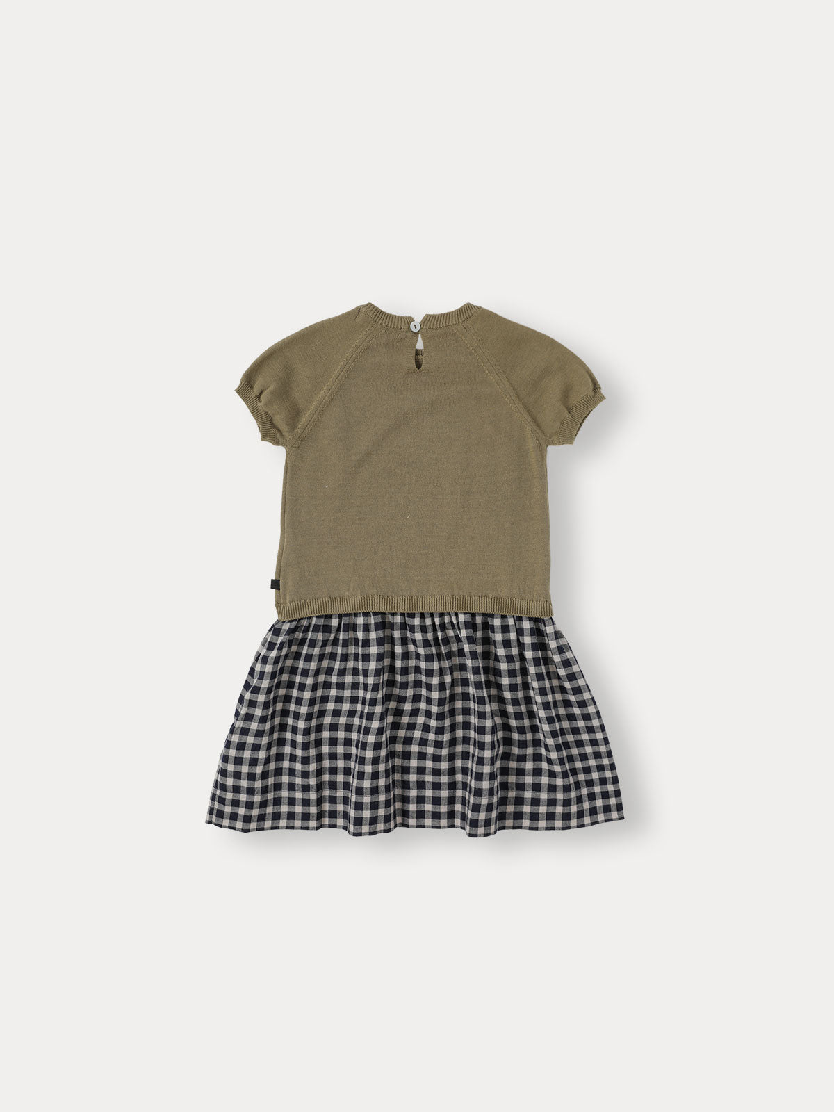 Bene Bene Dou Check Knit Dress