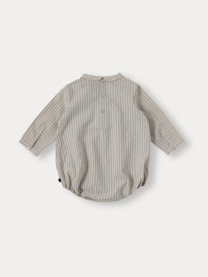 Bene Bene Baby Andy Stripe Shirt Romper