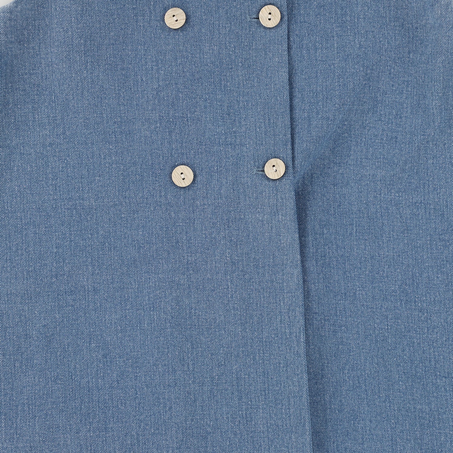 Bamboo Chambray Button Detail Jumper