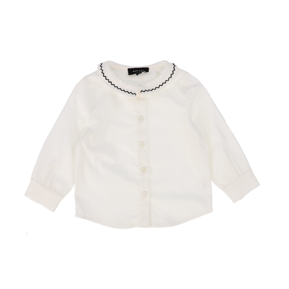 Bamboo White Oxford Shirt