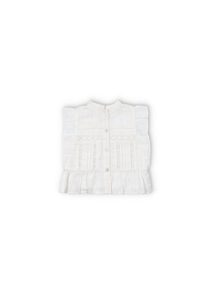 The New Society White Corfu Baby Set