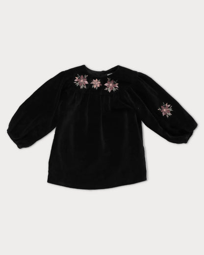 Early Sunday Baby Black Cara Dress With Bloomer