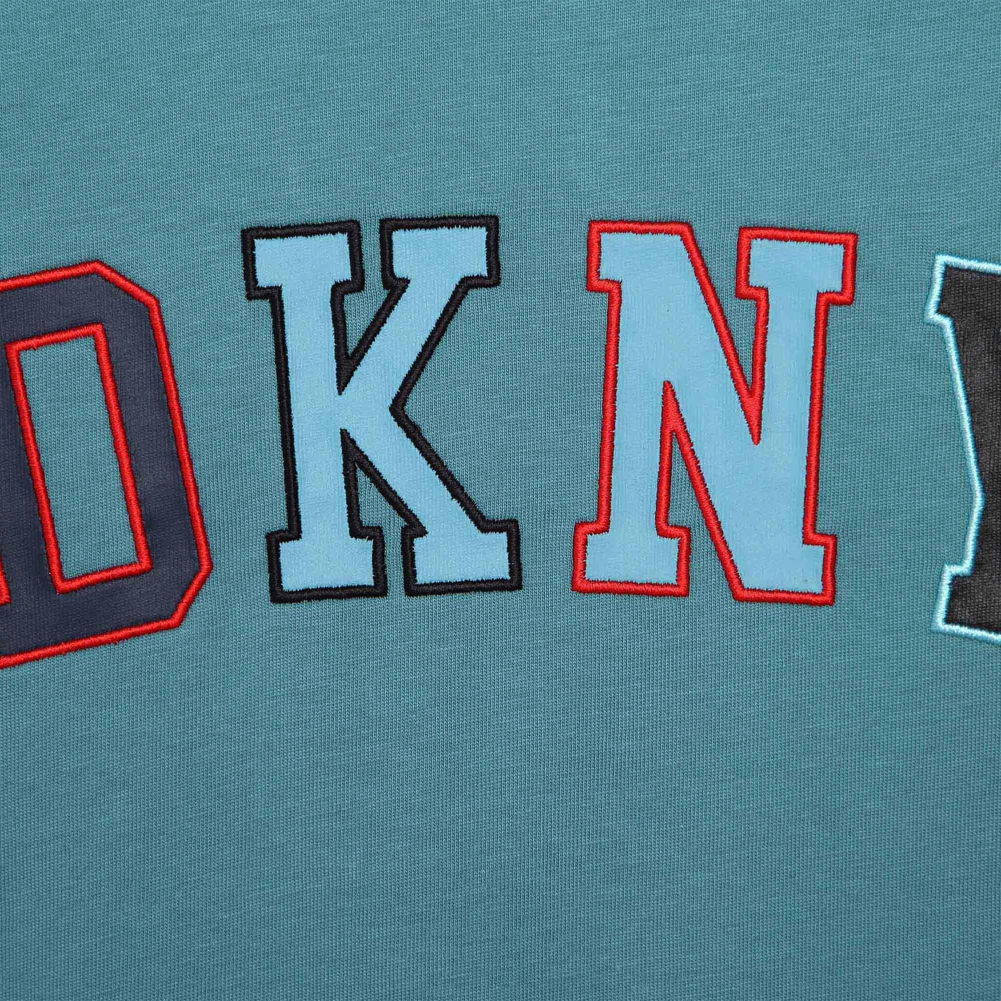 DKNY Turquoise Logo Short Sleeve Tee Shirt