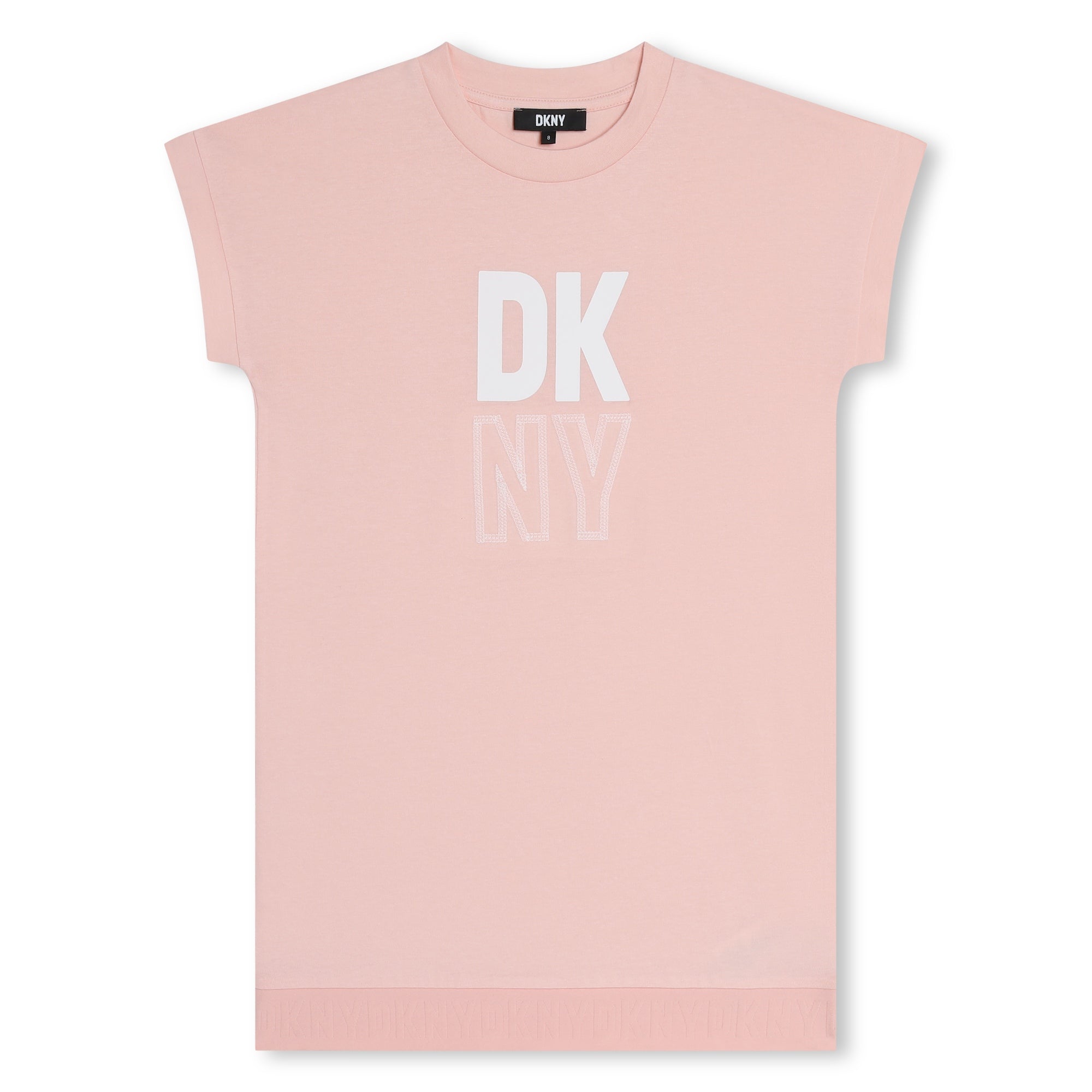 DKNY Pink Logo Dress