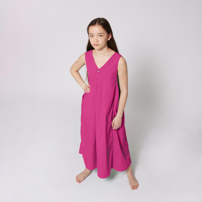 DKNY Pink Sleeveless Midi Dress