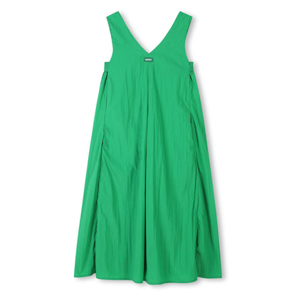 DKNY Green Sleeveless Midi Dress