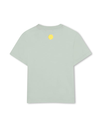 DKNY Olive Short Sleeve T-Shirt in Jersey