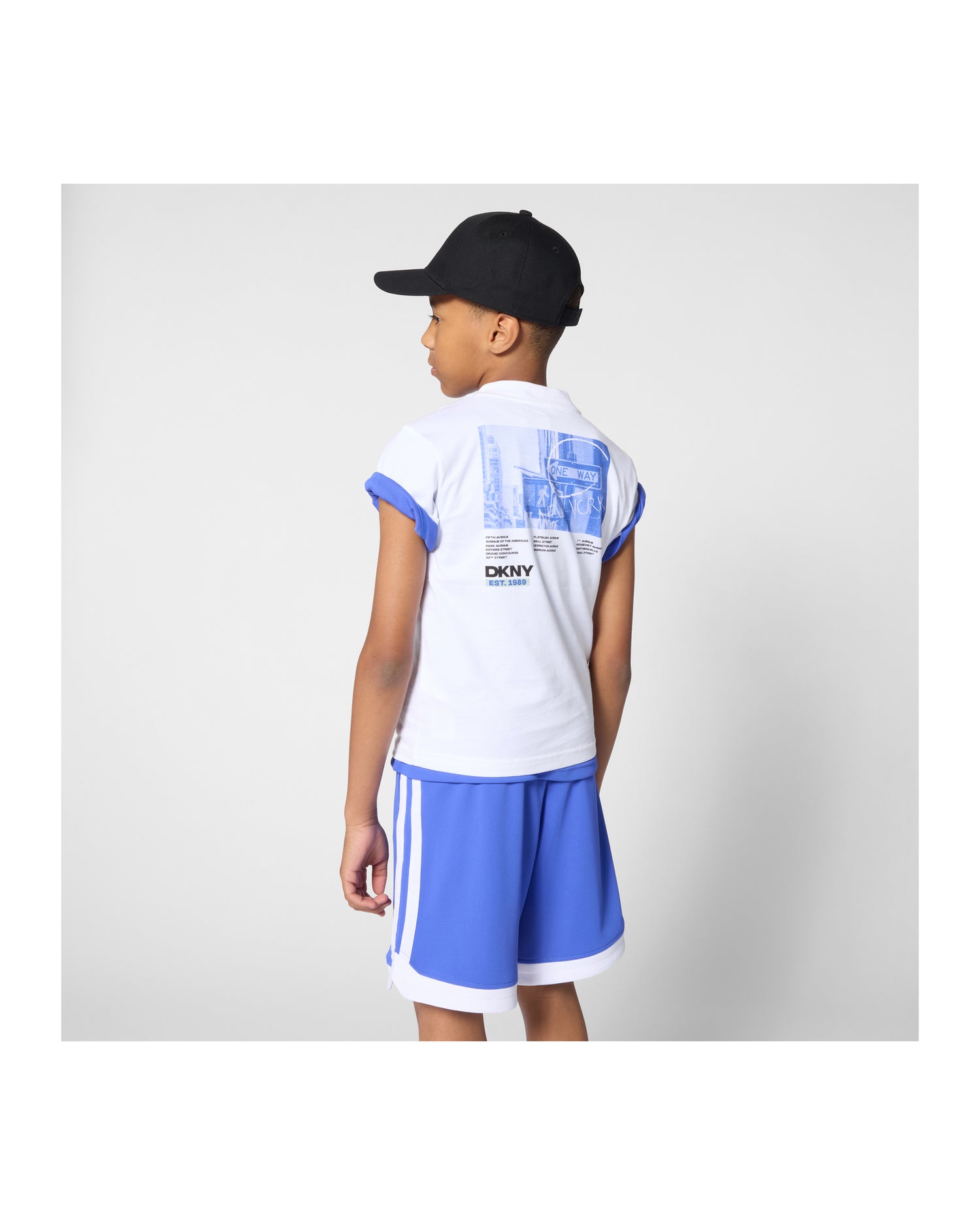 DKNY Oversized Short Sleeve T-Shirt in Jersey