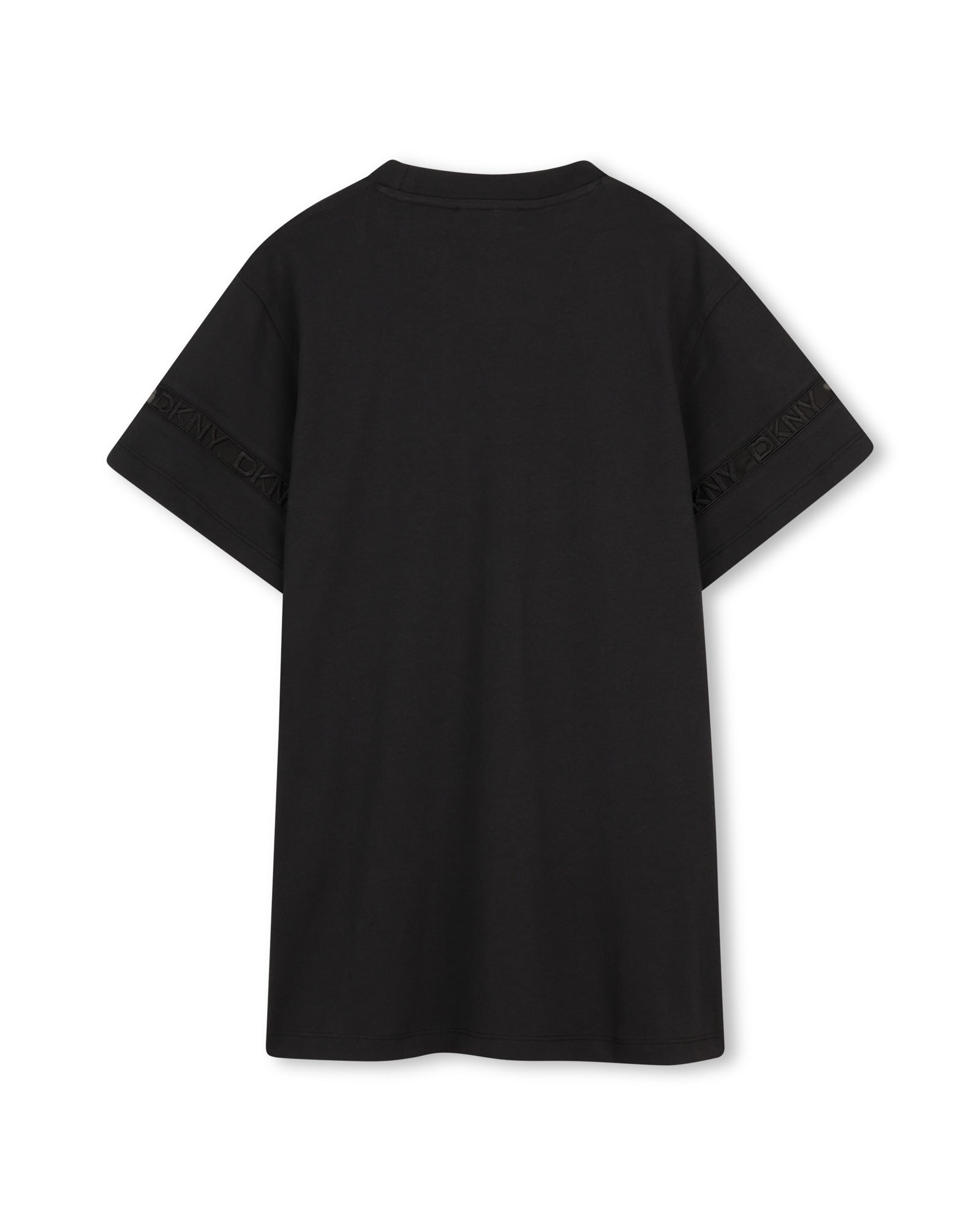 DKNY Black T-Shirt Dress in Jersey