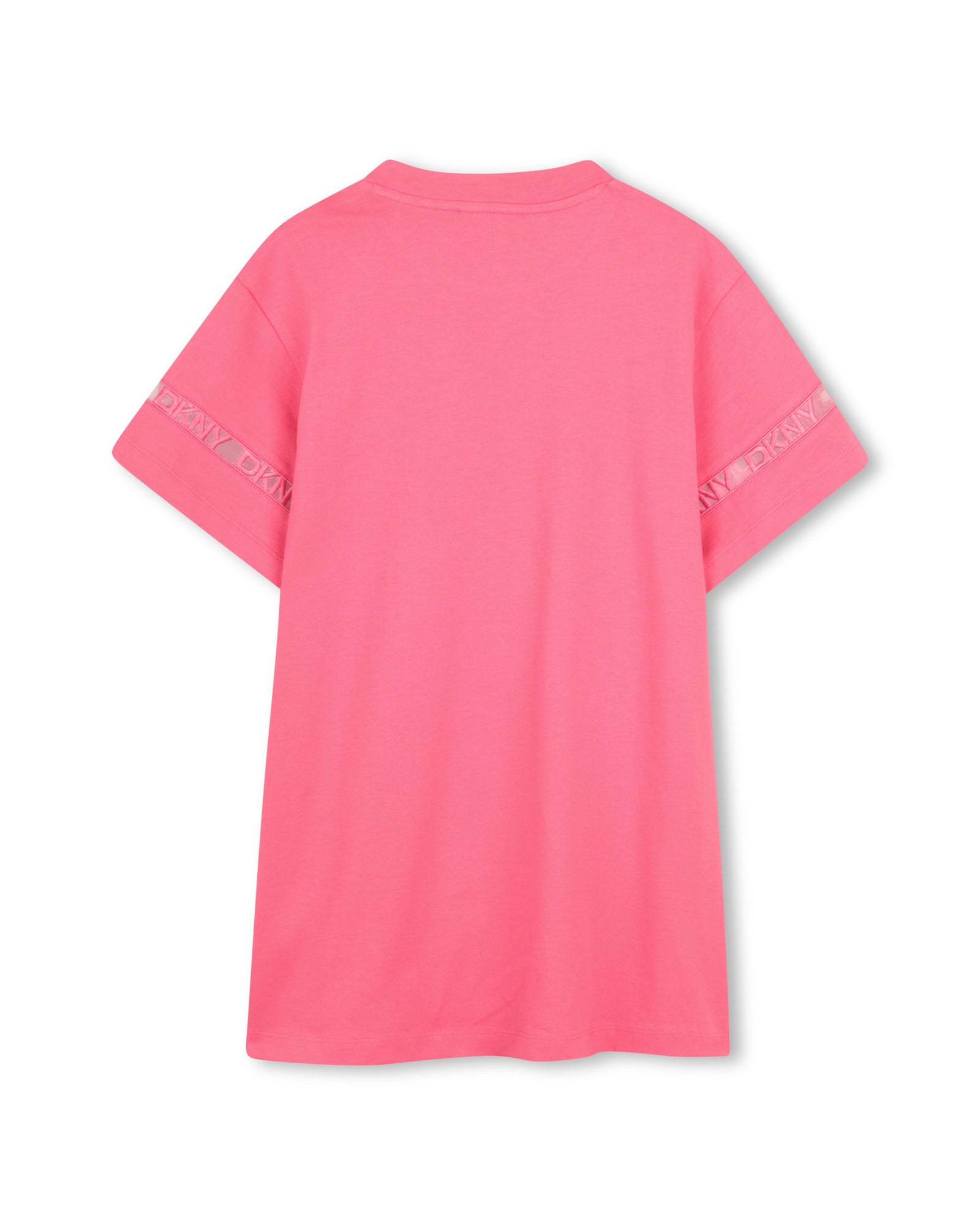 DKNY Pink T-Shirt Dress in Jersey