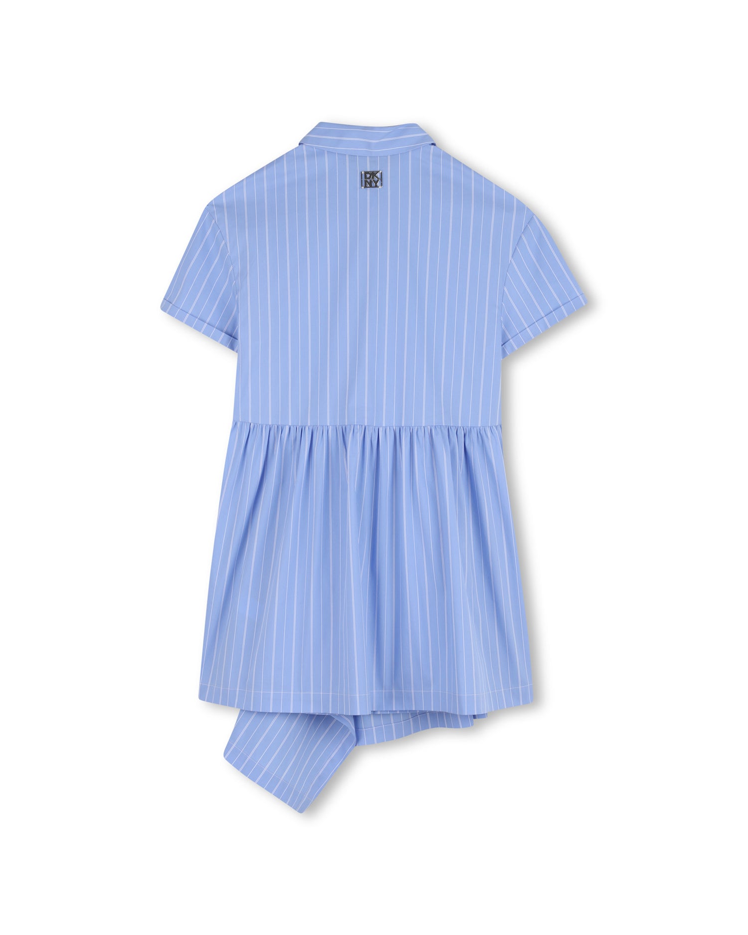 Dkny D62606 Short Sleeve Dress Blue 12 Years Girl