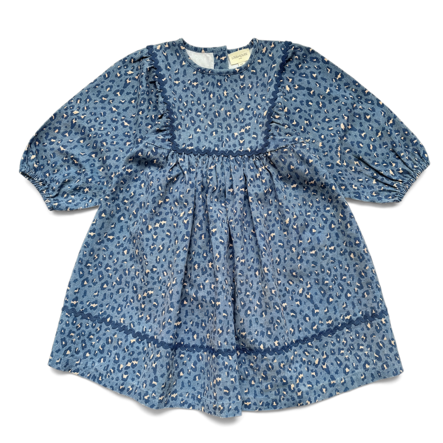 Louis Louise Girls Blue Mahana Long Dress