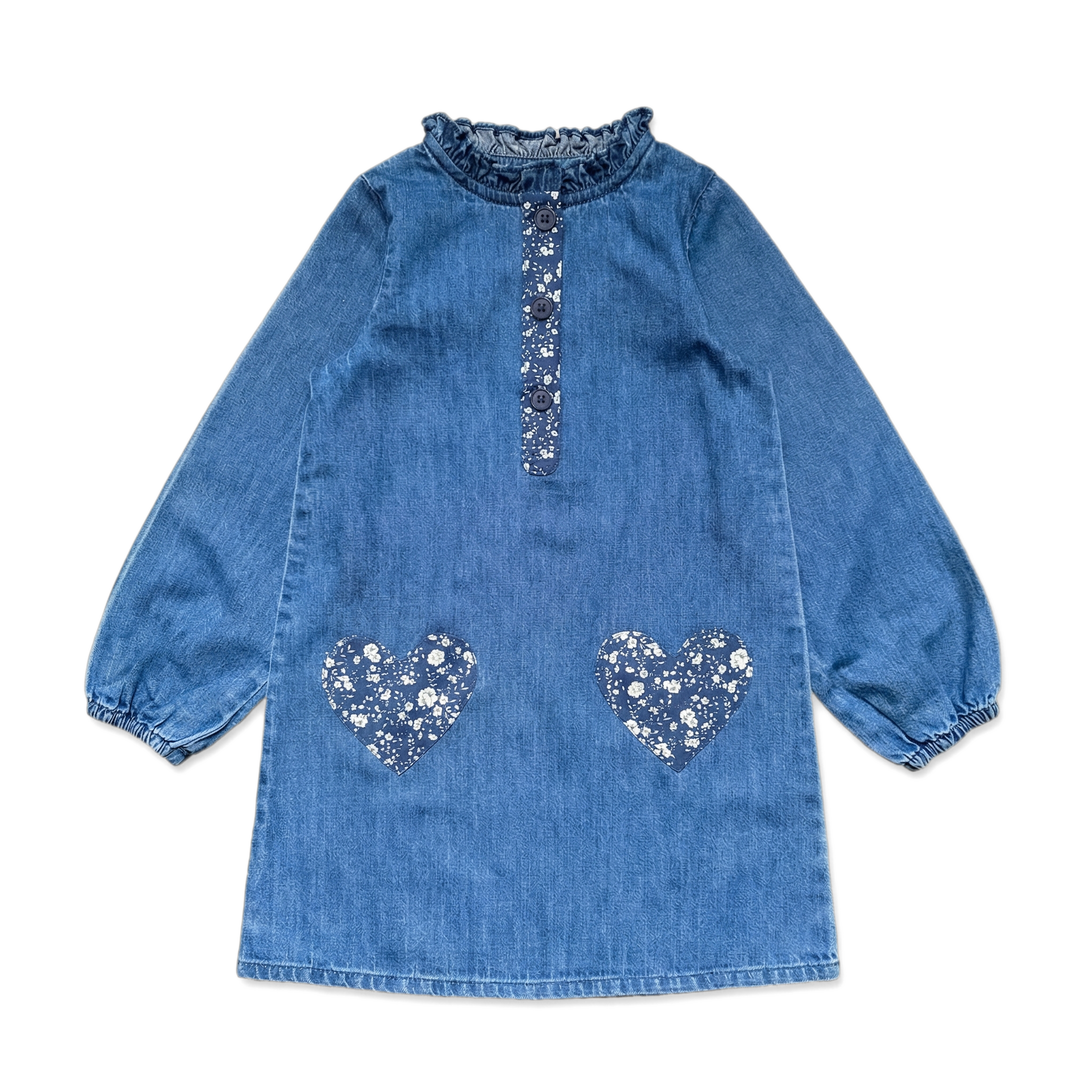 Louis Louise Girls Blue Sylvie Long Dress