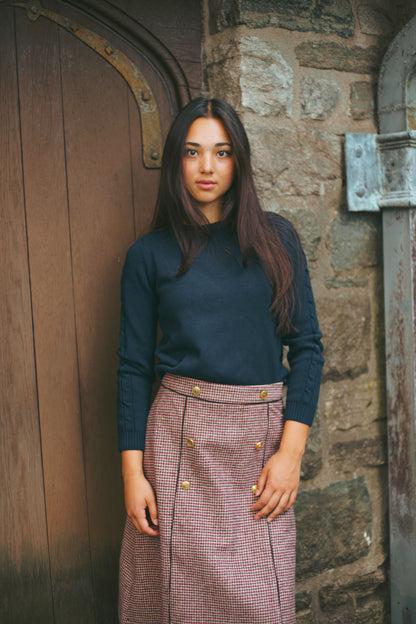 Urban Edge Houndstooth Skirt