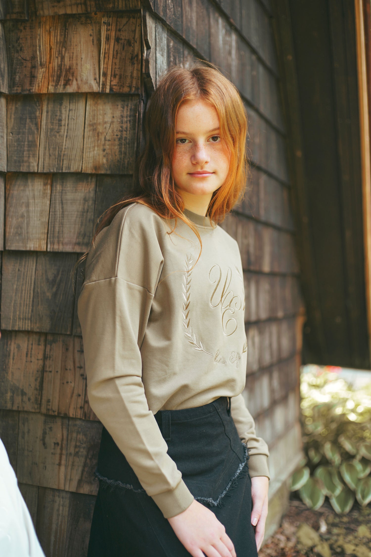 Urban Edge Khaki Tone on Tone Sweatshirt