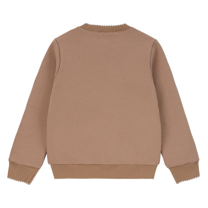 Duet Cognac Front Logo Sweatshirt