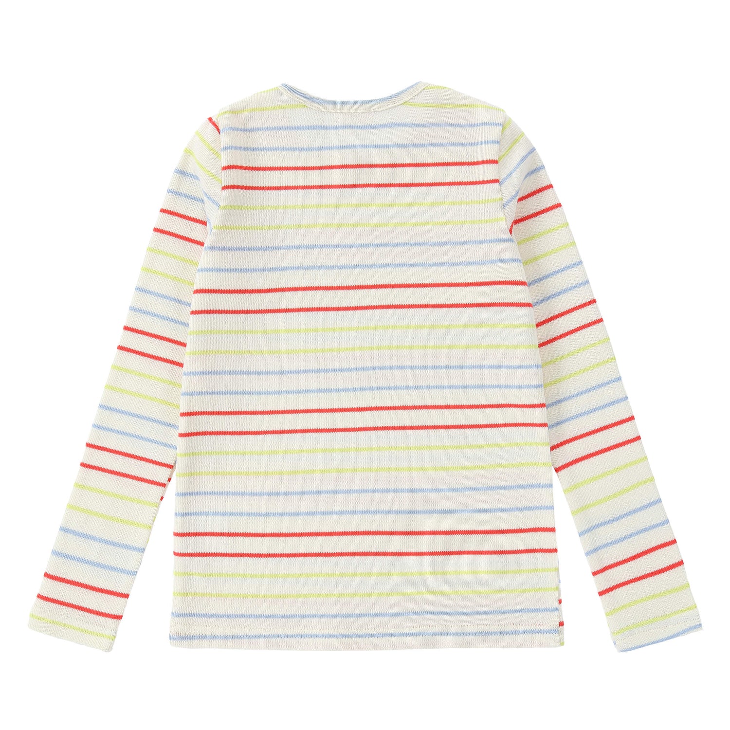 Duet Girls Ivory Striped T-Shirt