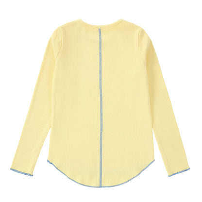 Duet Girls Butter Yellow T-Shirt