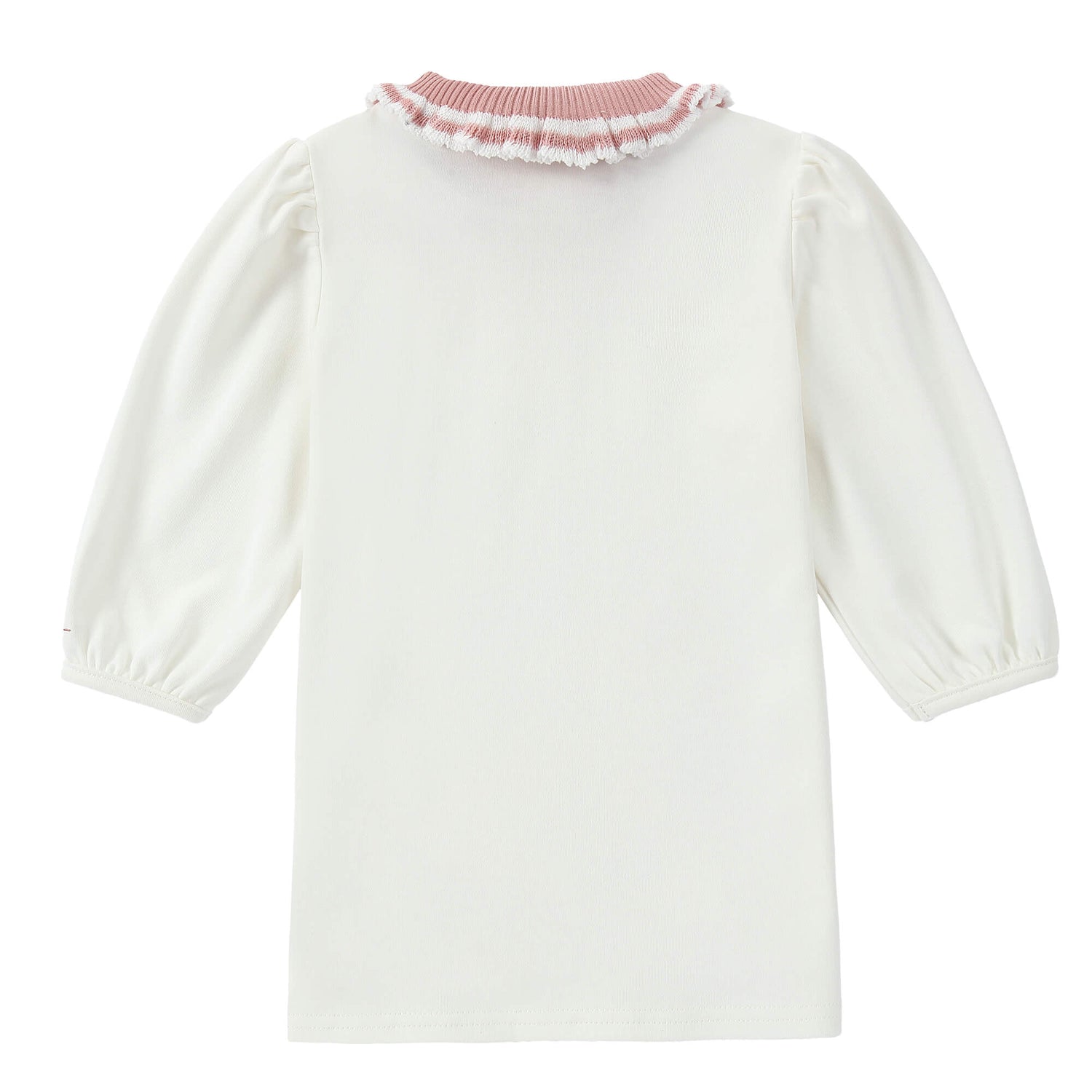 Duet Girls Ivory Collared T-Shirt
