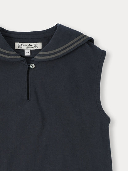Bene Bene Baby Marine Lining Sleeveless Romper