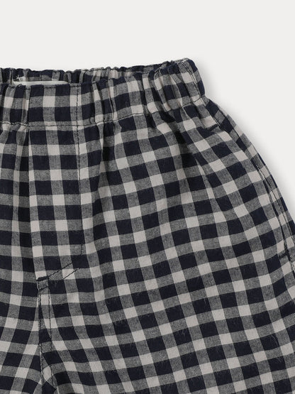 Bene Bene Dou Check Half Pants