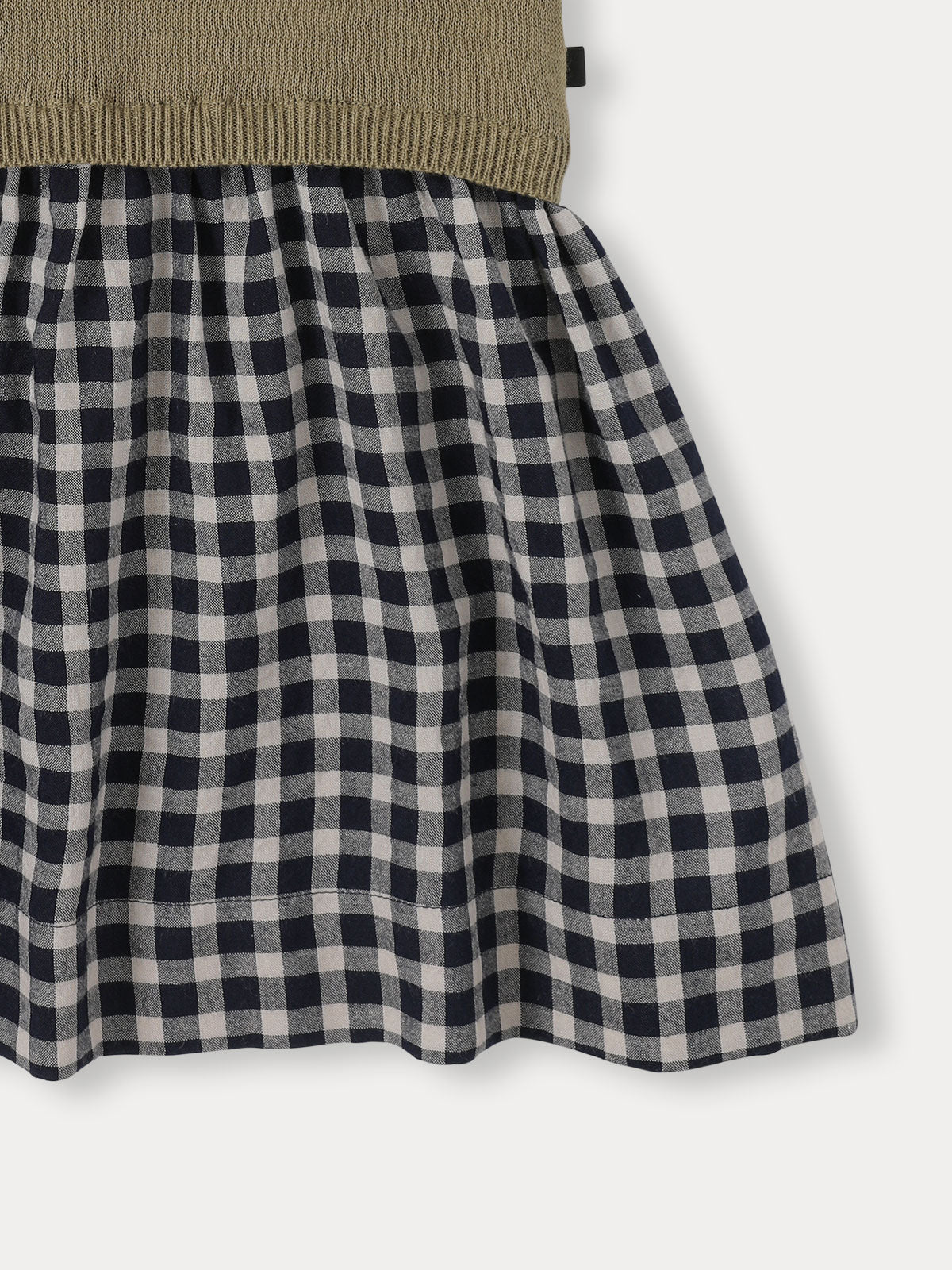 Bene Bene Dou Check Knit Dress