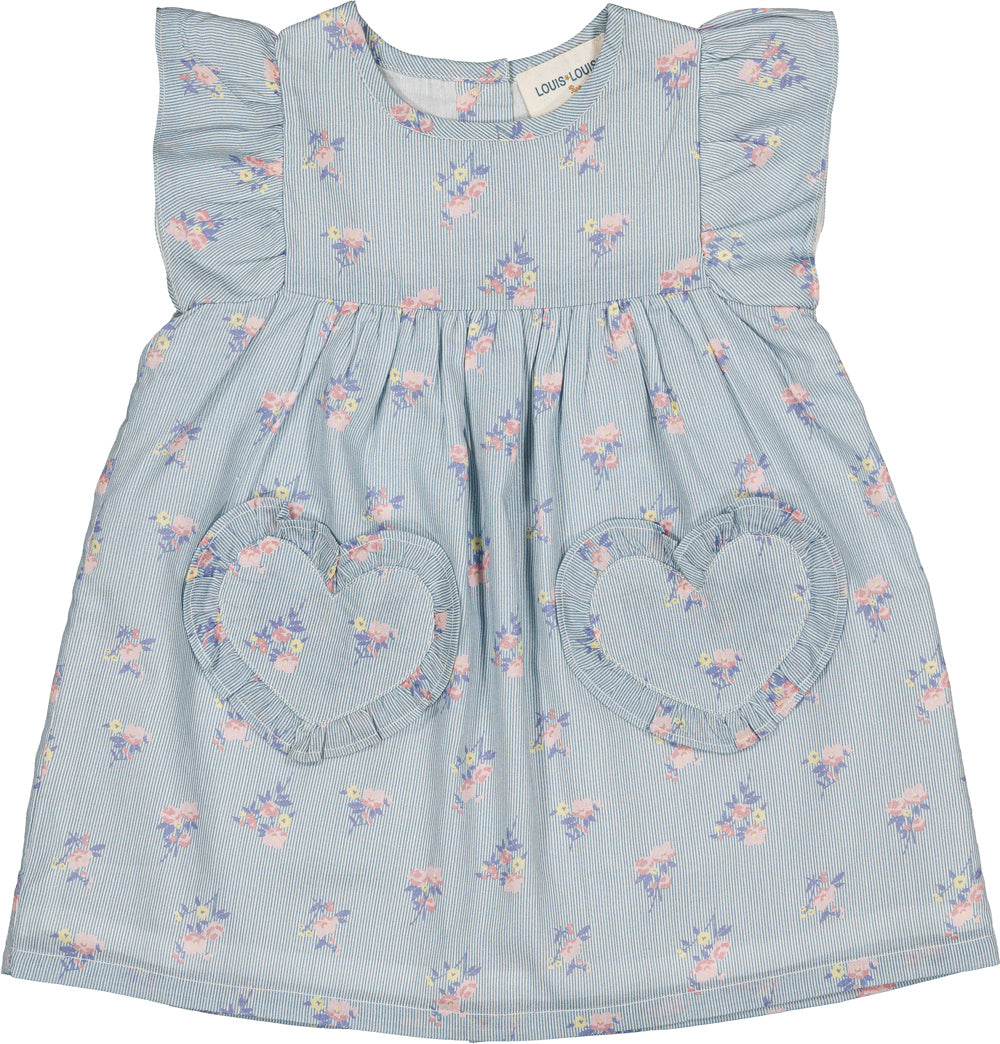 Louis Louise Blue Ethie Dress